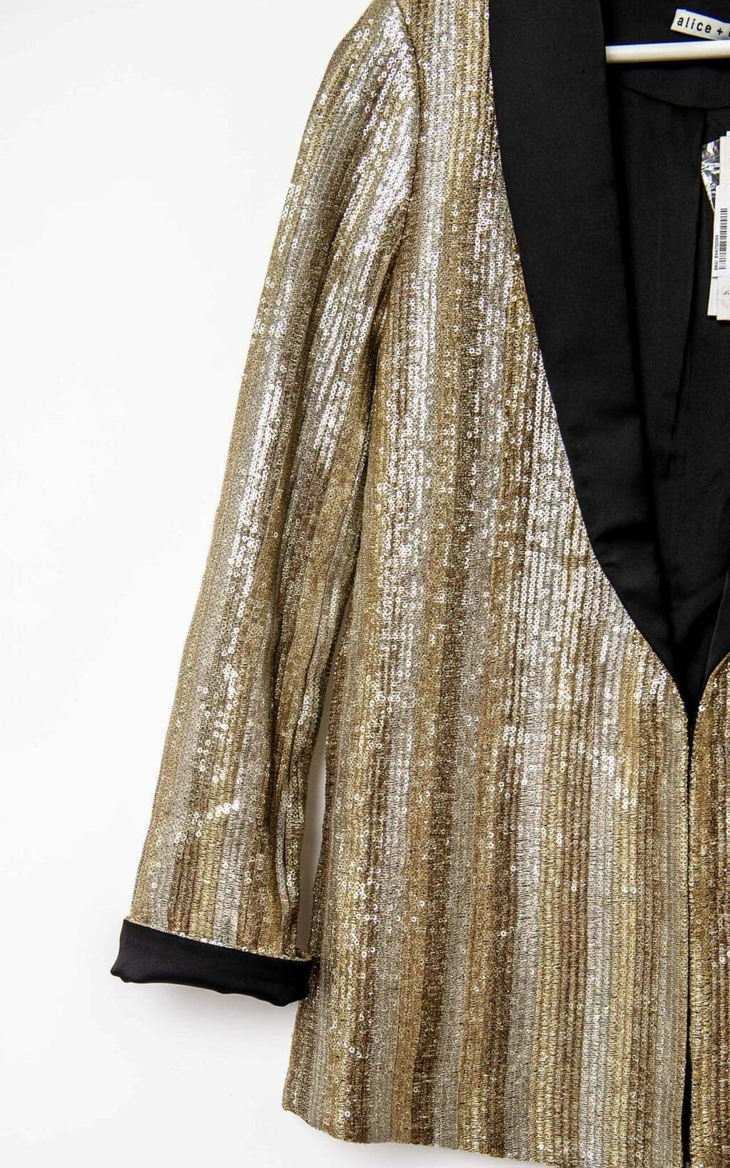 Alice+Olivia Sequin Blazer - Gr. XS