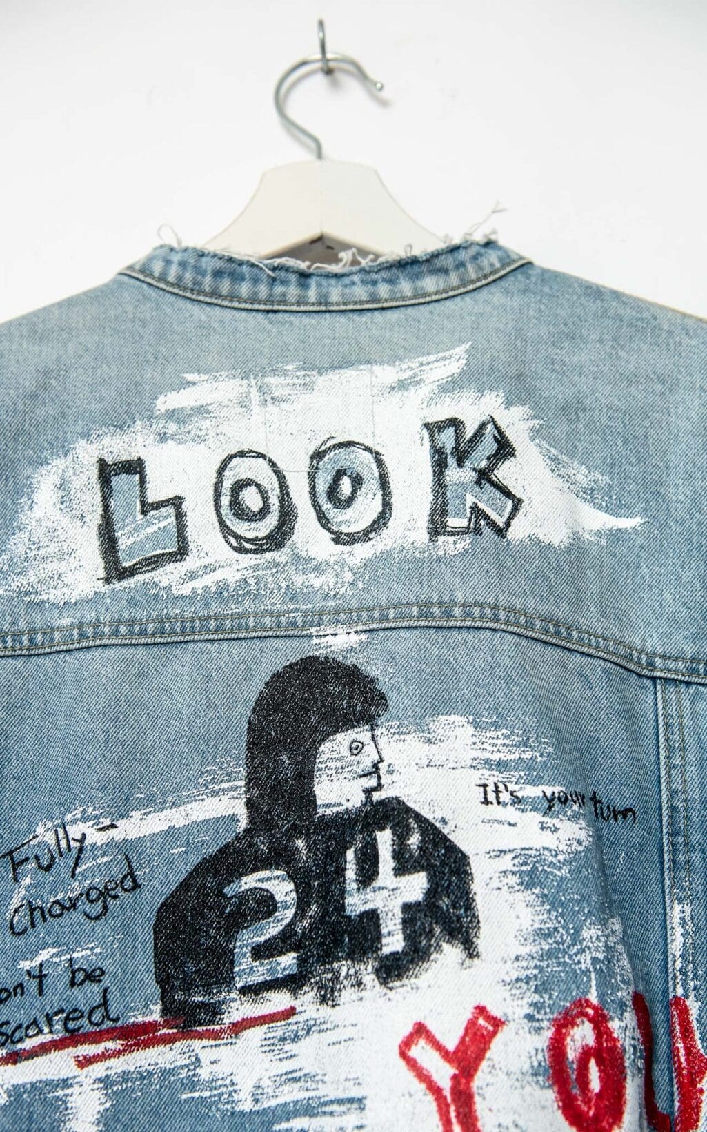 SJYP oversized Jeans Jacke