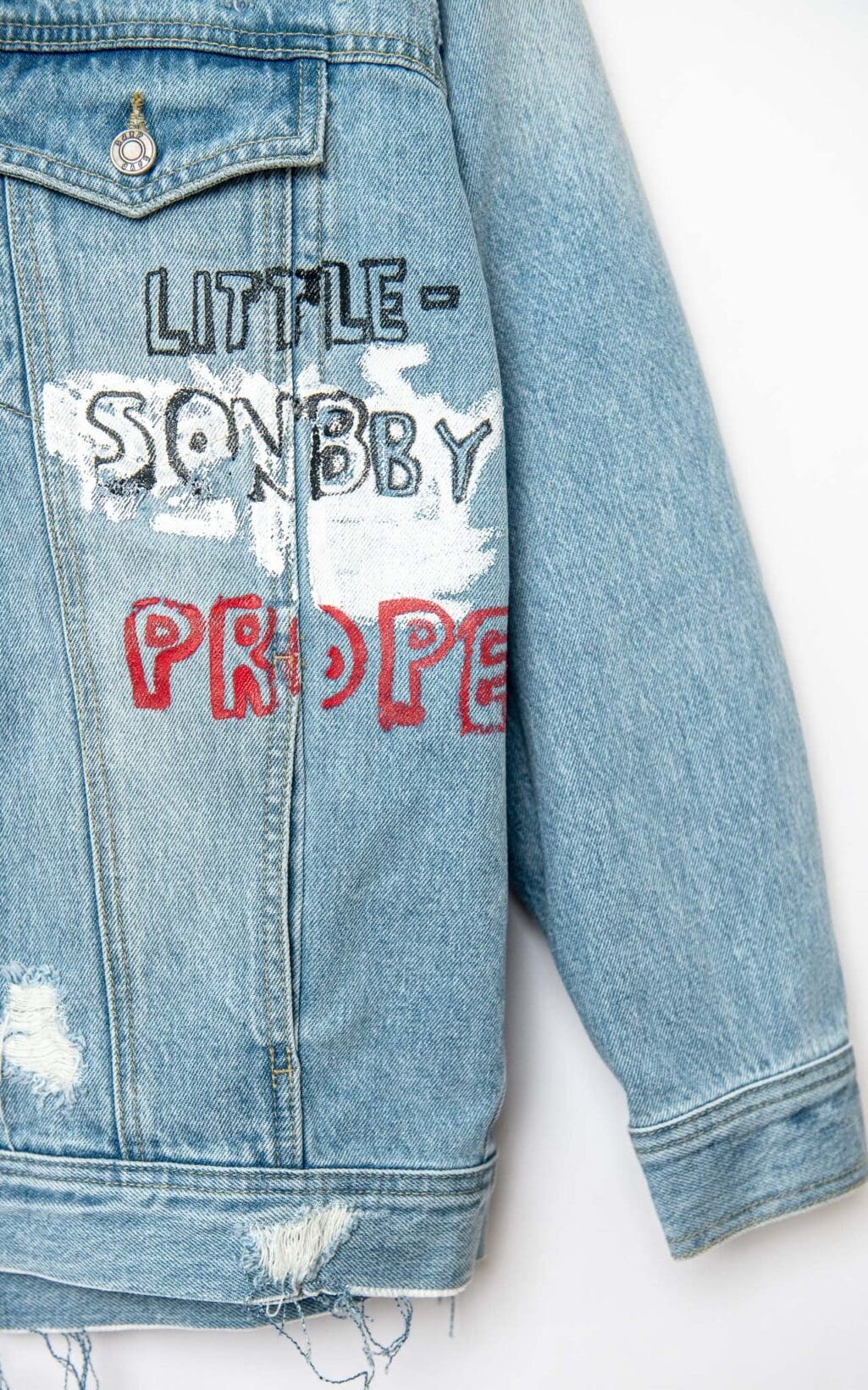 SJYP oversized Jeans Jacke