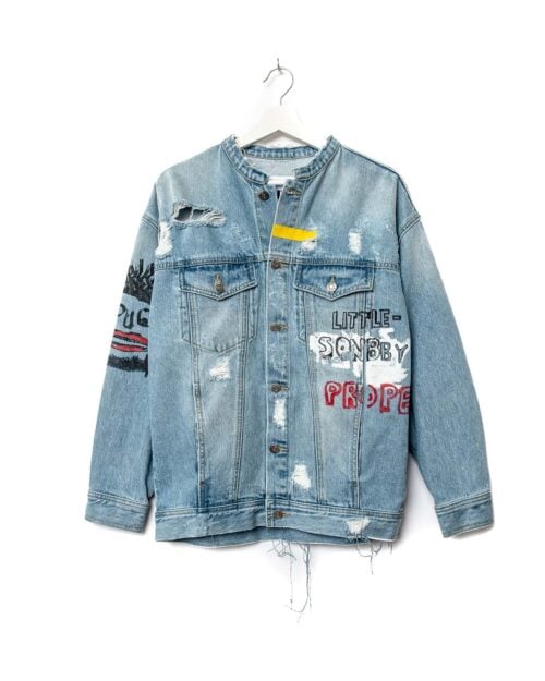 SJYP oversized Jeans Jacke