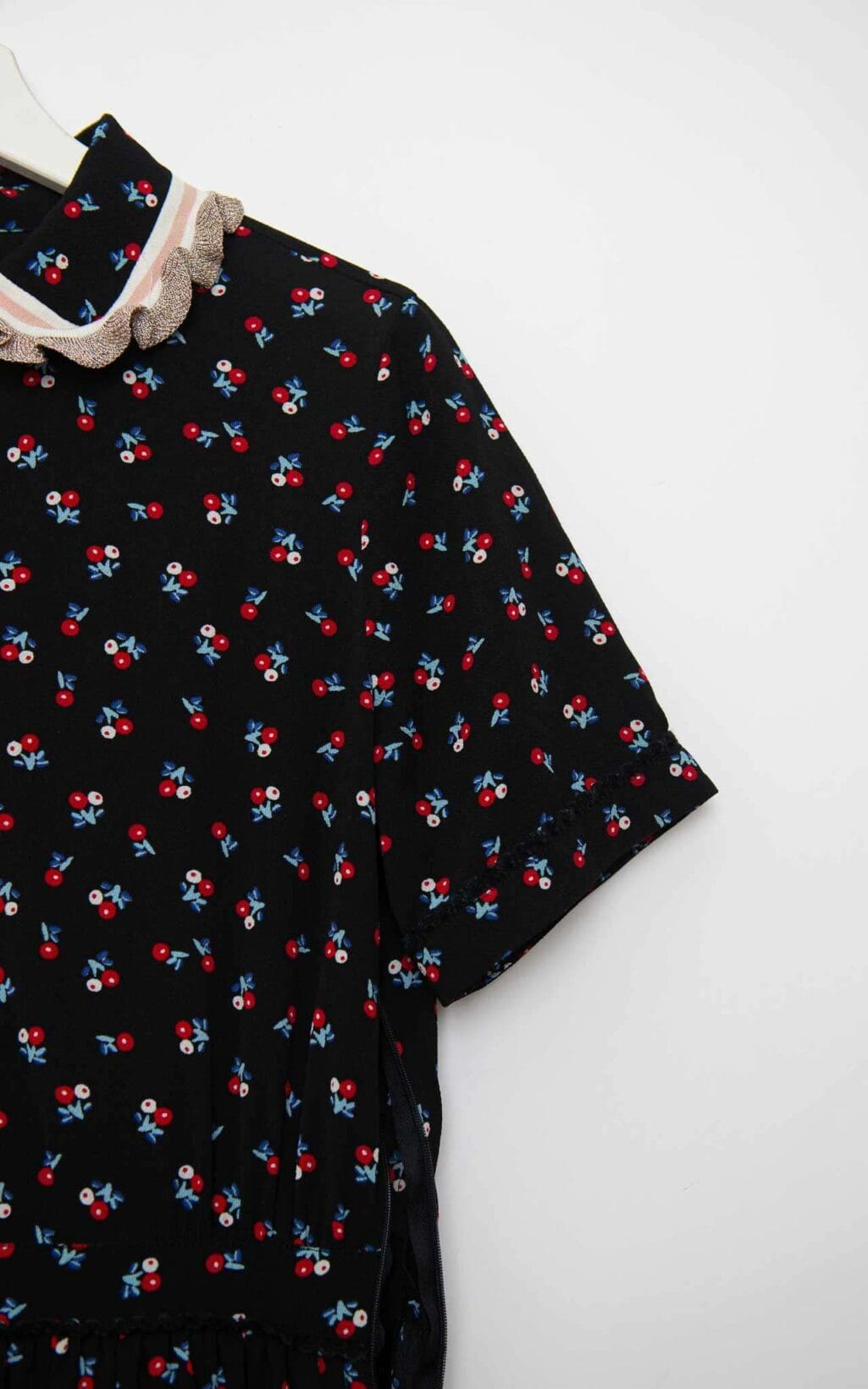 Essentiel Antwerp Flared Floral Collar Dress - Gr. 36