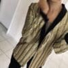 Alice+Olivia Sequin Blazer - Gr. XS