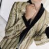 Alice+Olivia Sequin Blazer - Gr. XS