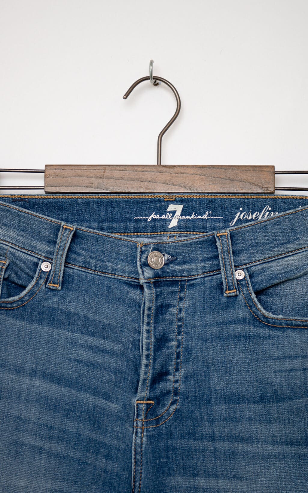 7forallmankind Josefina Skinny Boyfriend Jeans - Gr. S