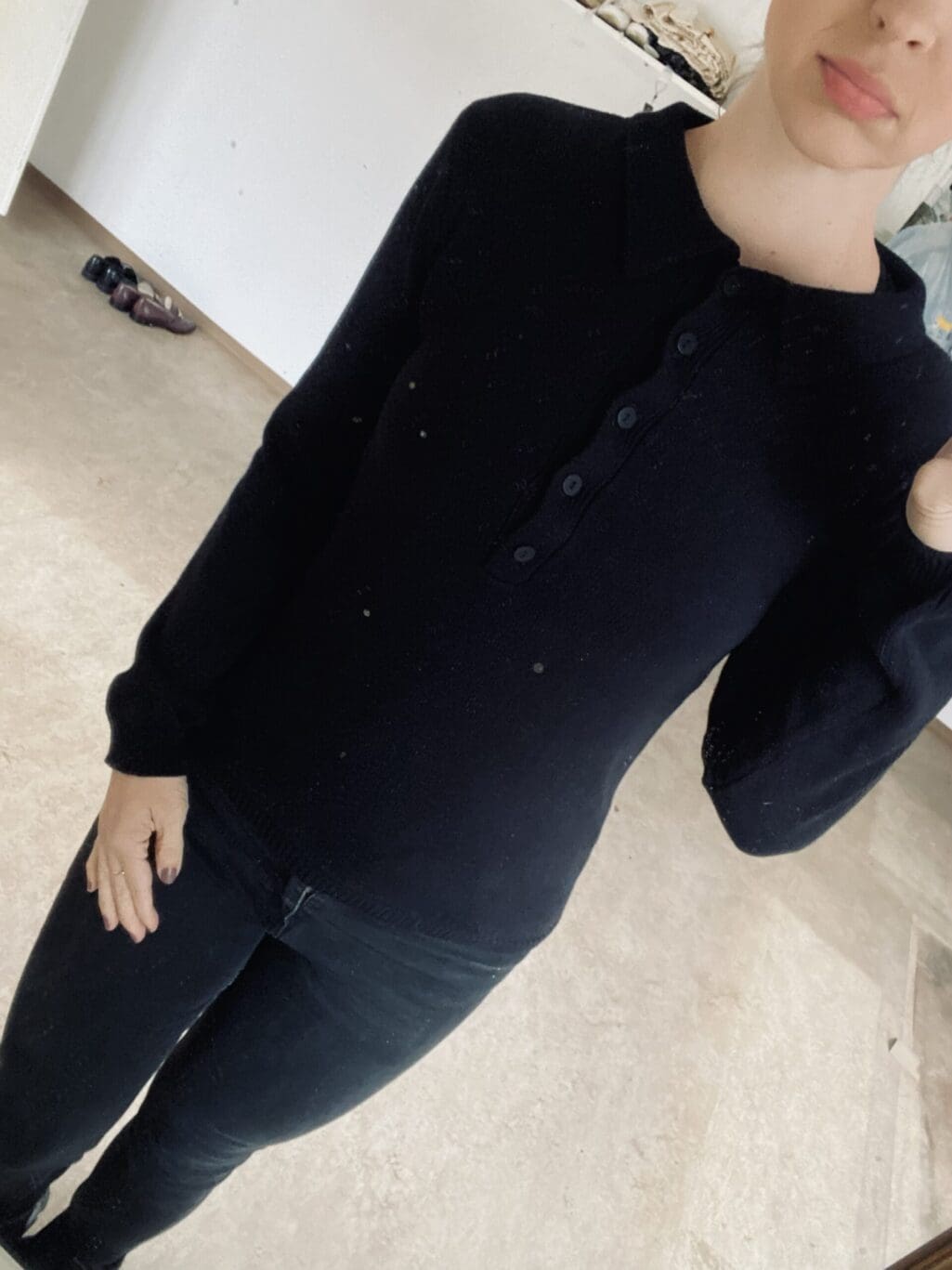 2 Schwarze Pullover in Gr. S