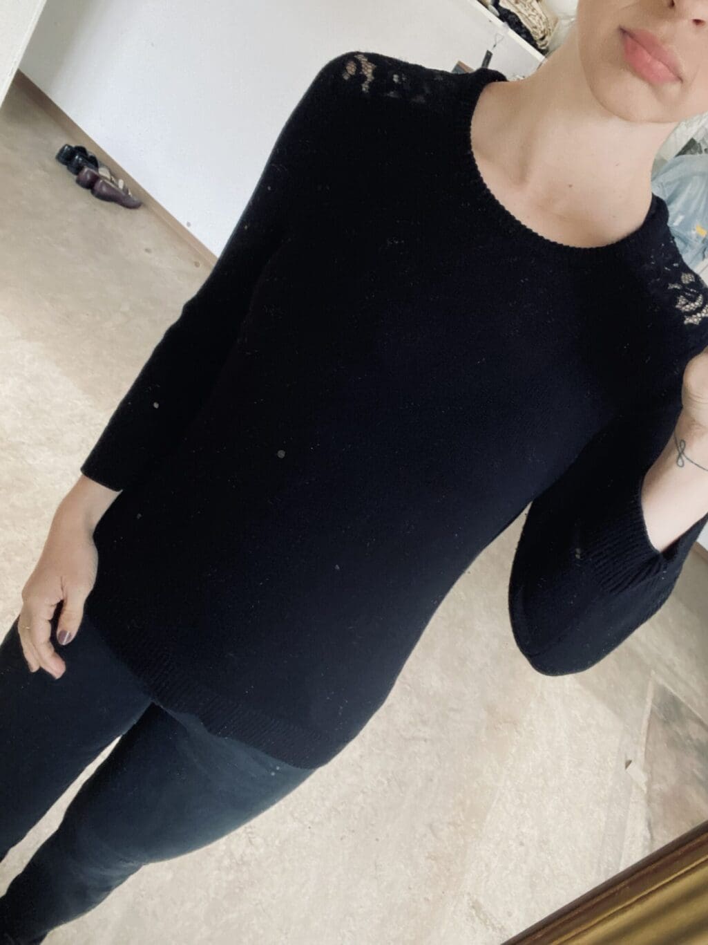 2 Schwarze Pullover in Gr. S