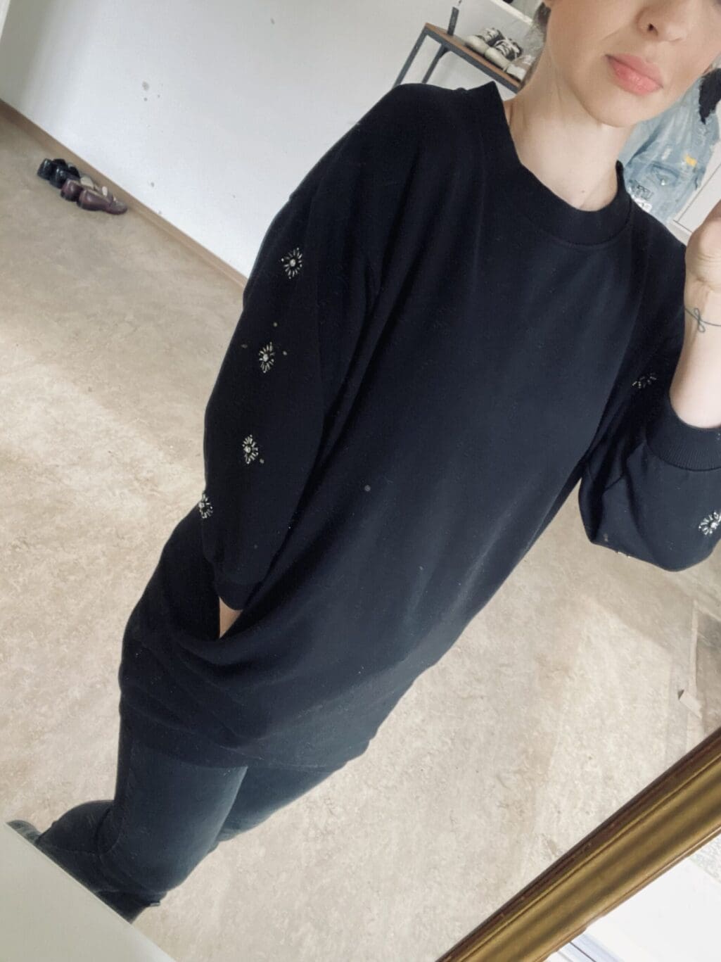 2 Schwarze Pullover in Gr. S