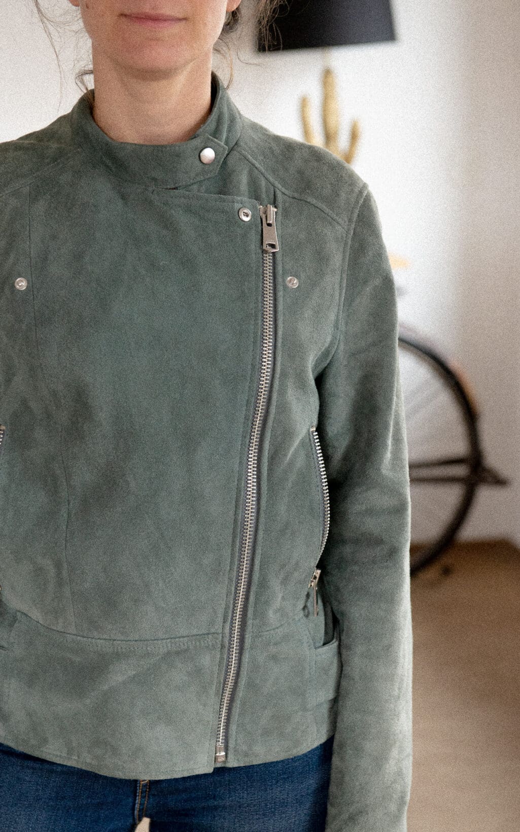 REISS Lederjacke - Gr. 40