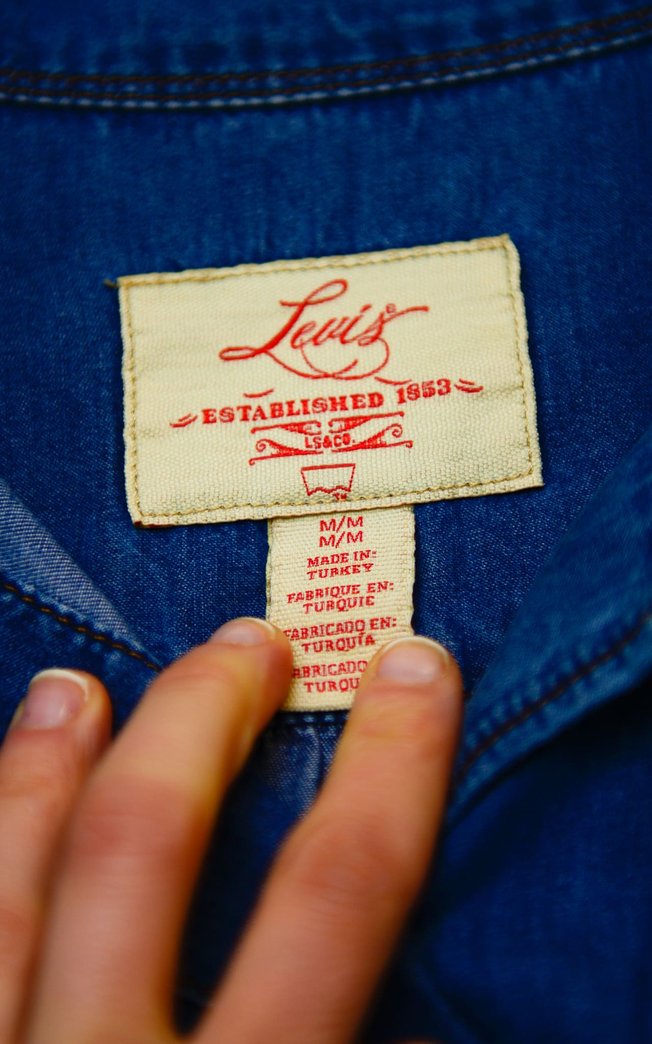 Levi's Denim Kleid - Gr. M