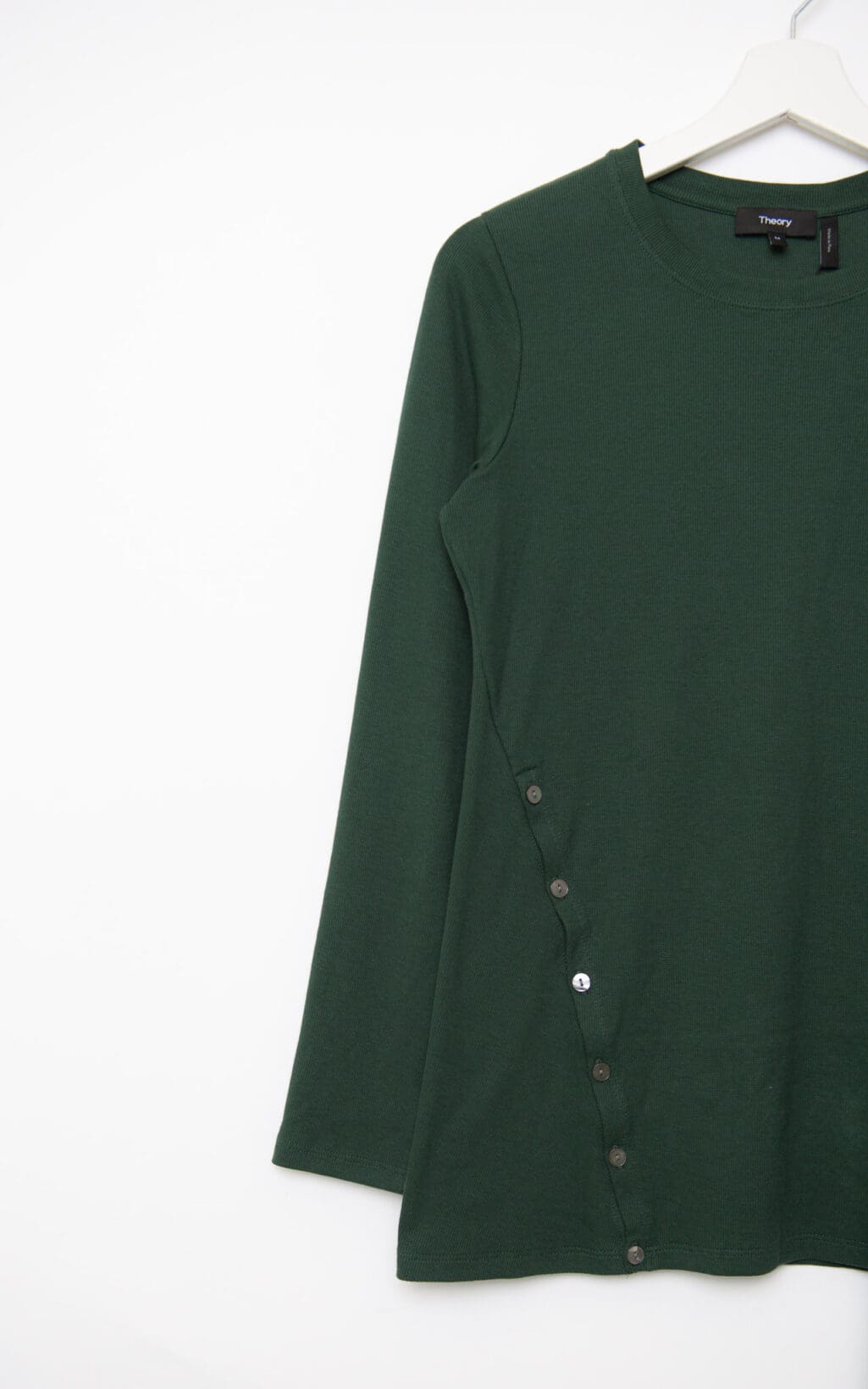 THEORY Button Front Tee - Gr. M