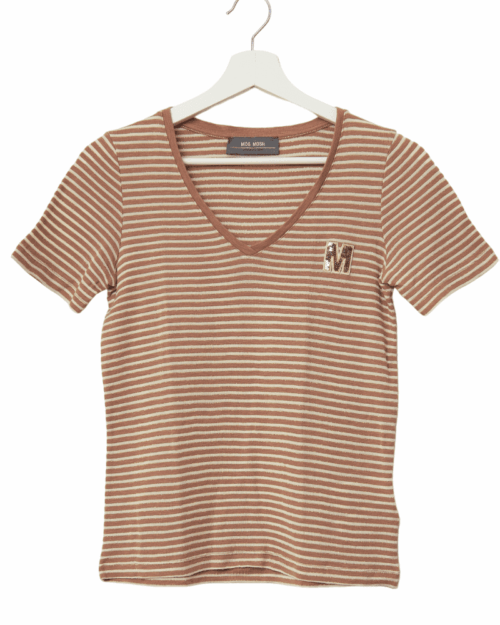 Mos Mosh Alisha V-Neck Shirt - Gr. XS