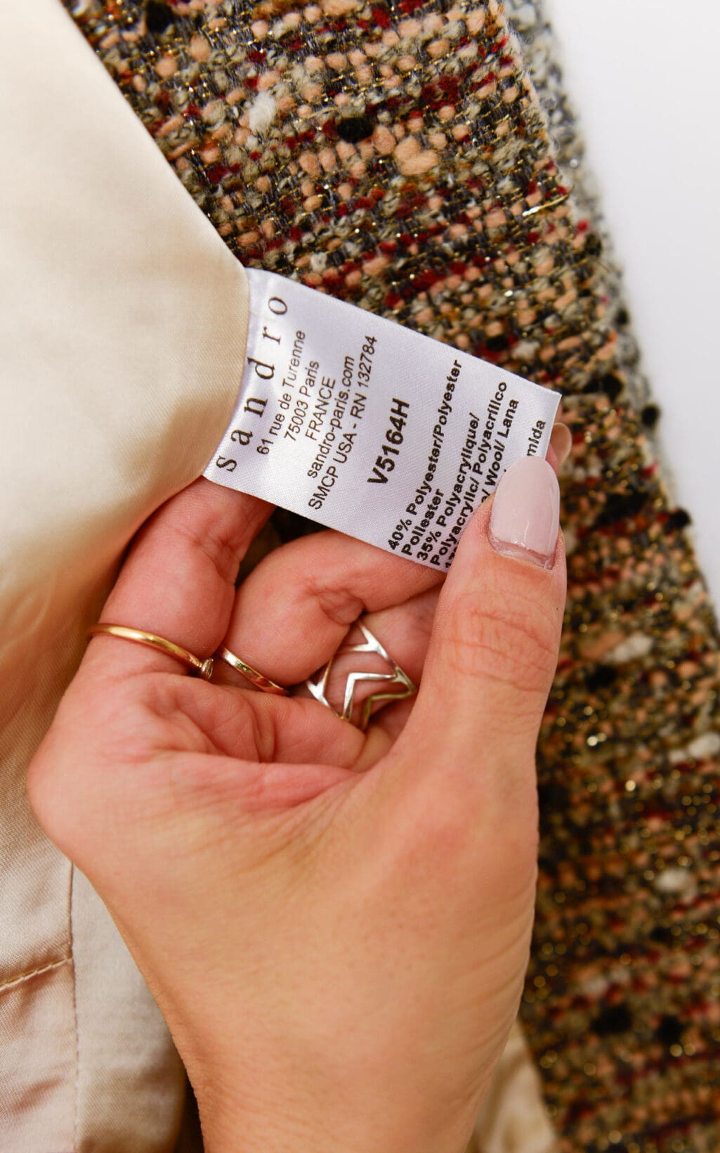 Sandro Tweedjacke - Gr. 40