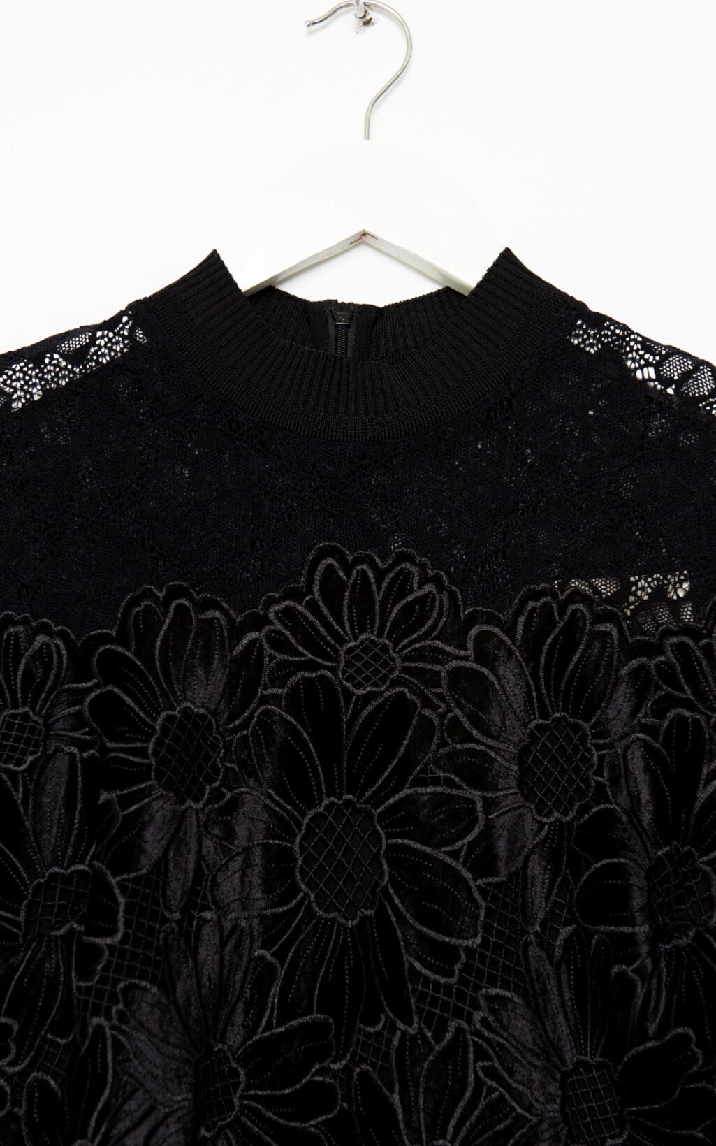 SANDRO Kleid Majen Noir - Gr. 38