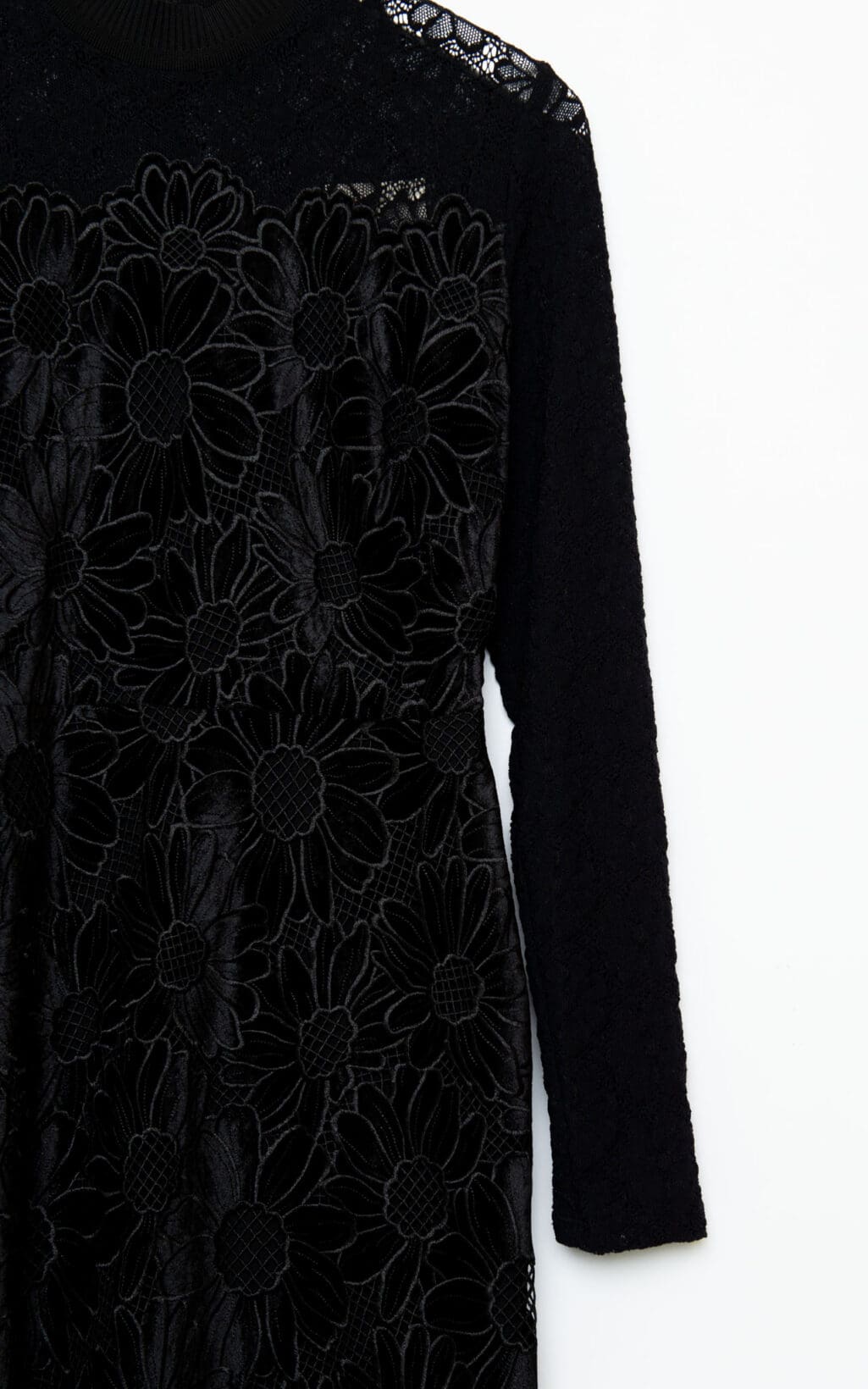 SANDRO Kleid Majen Noir - Gr. 38