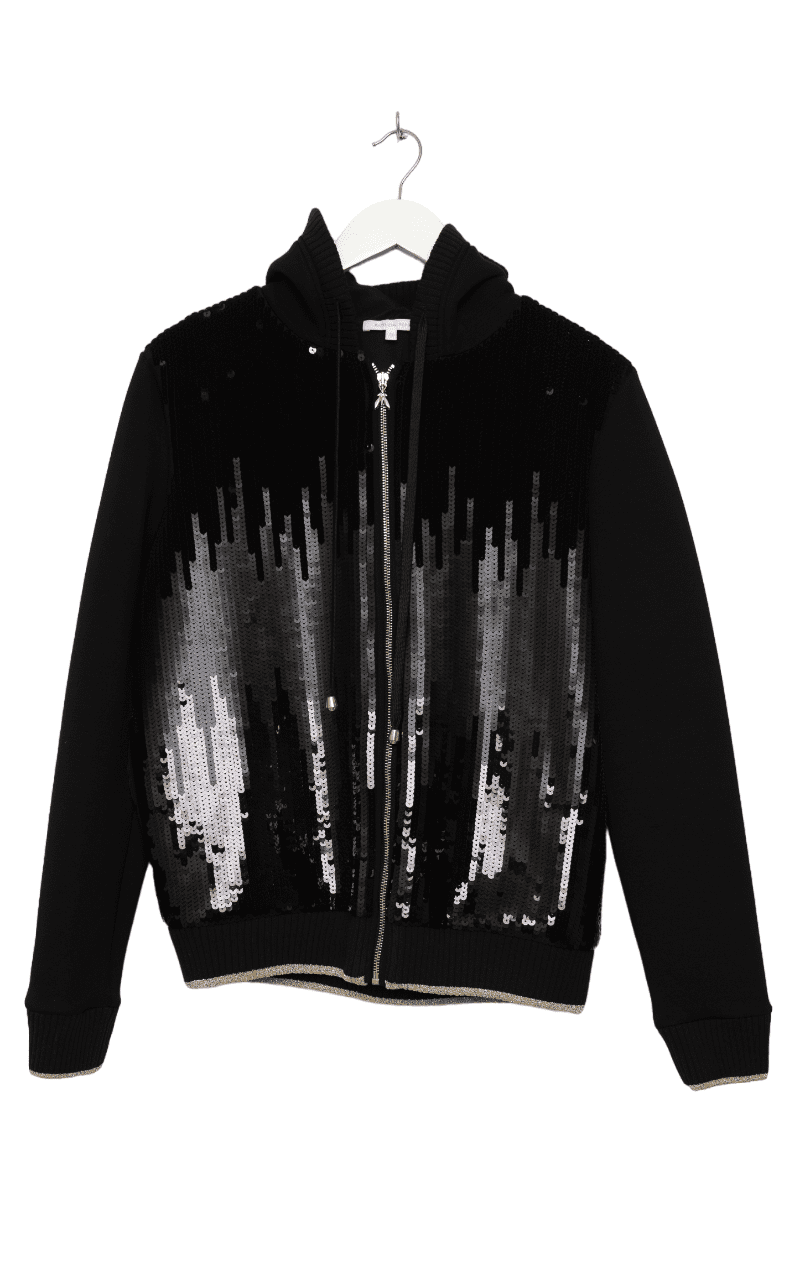 Patrizia Pepe Hooded Sweat-Jacke - Gr. M