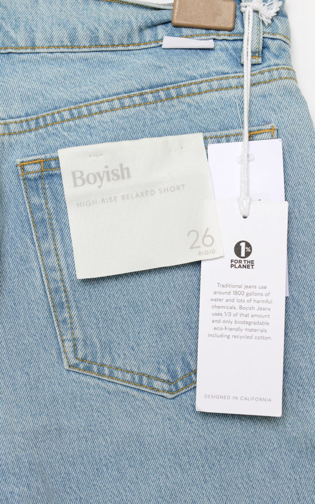 Boyish Shorts High Rise Relaxed The Bradley - W26