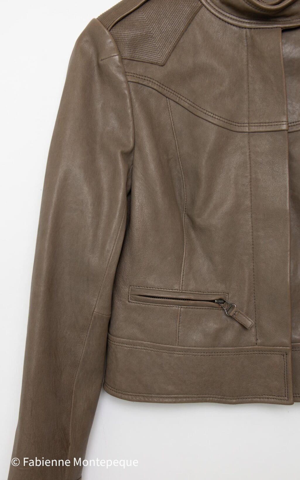 Ren&eacute; Lezard Lederjacke - Gr. 36