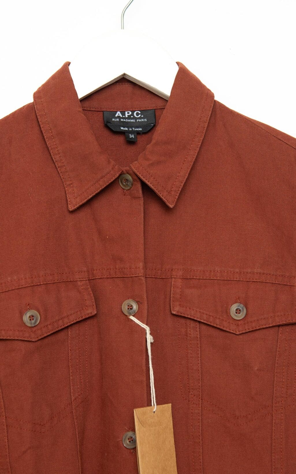 A.P.C. Kleid Alpine Brique - Gr. 34