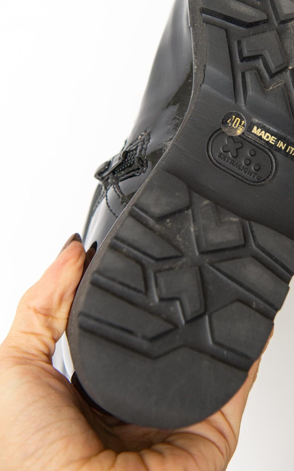 Benci Brothers Lackstiefeletten - Gr. 40.5