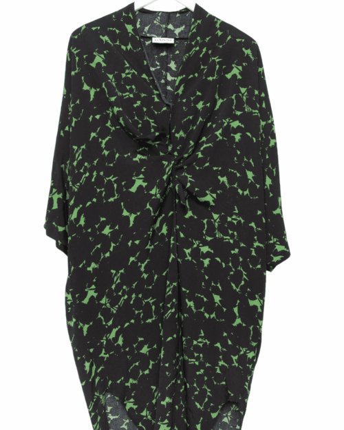 Ganni Rossmoor Crepe Kleid - Gr. S