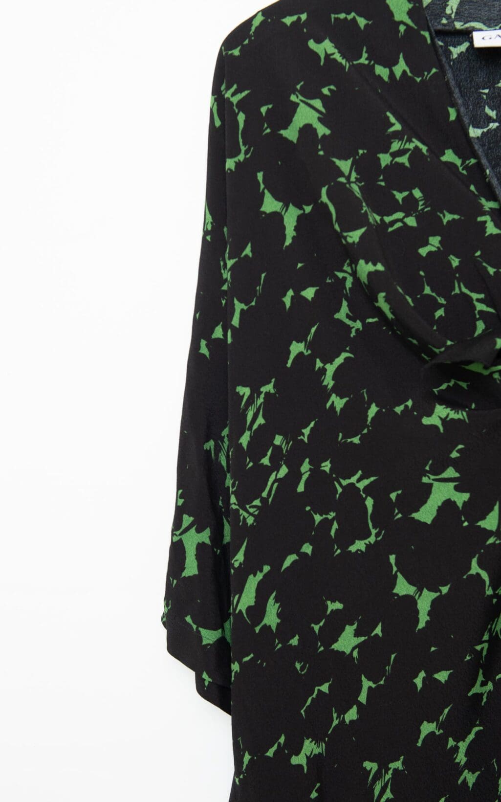 Ganni Rossmoor Crepe Kleid - Gr. S