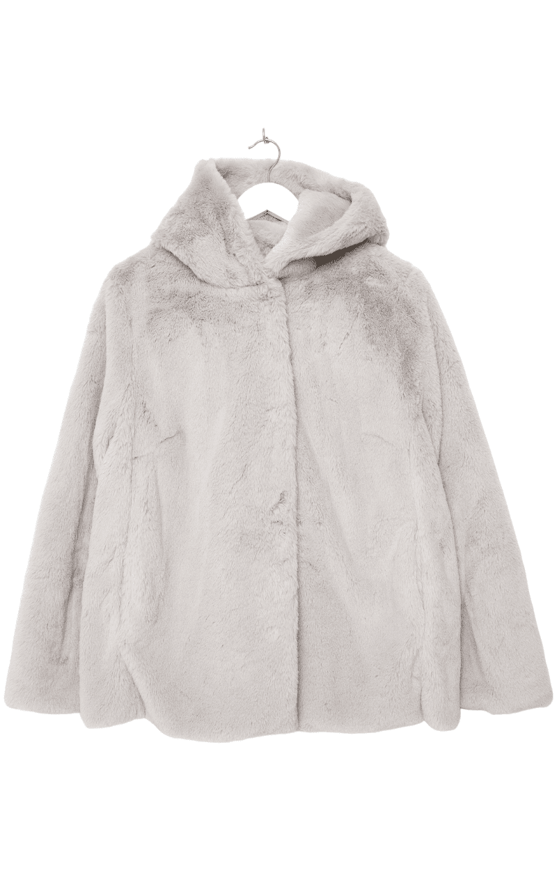 White Label Faux-Fur Mantel - Gr. 44