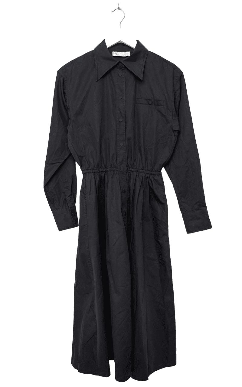 Tory Burch Elenor Cotton-Poplin Midi Blusenkleid - Gr. 36