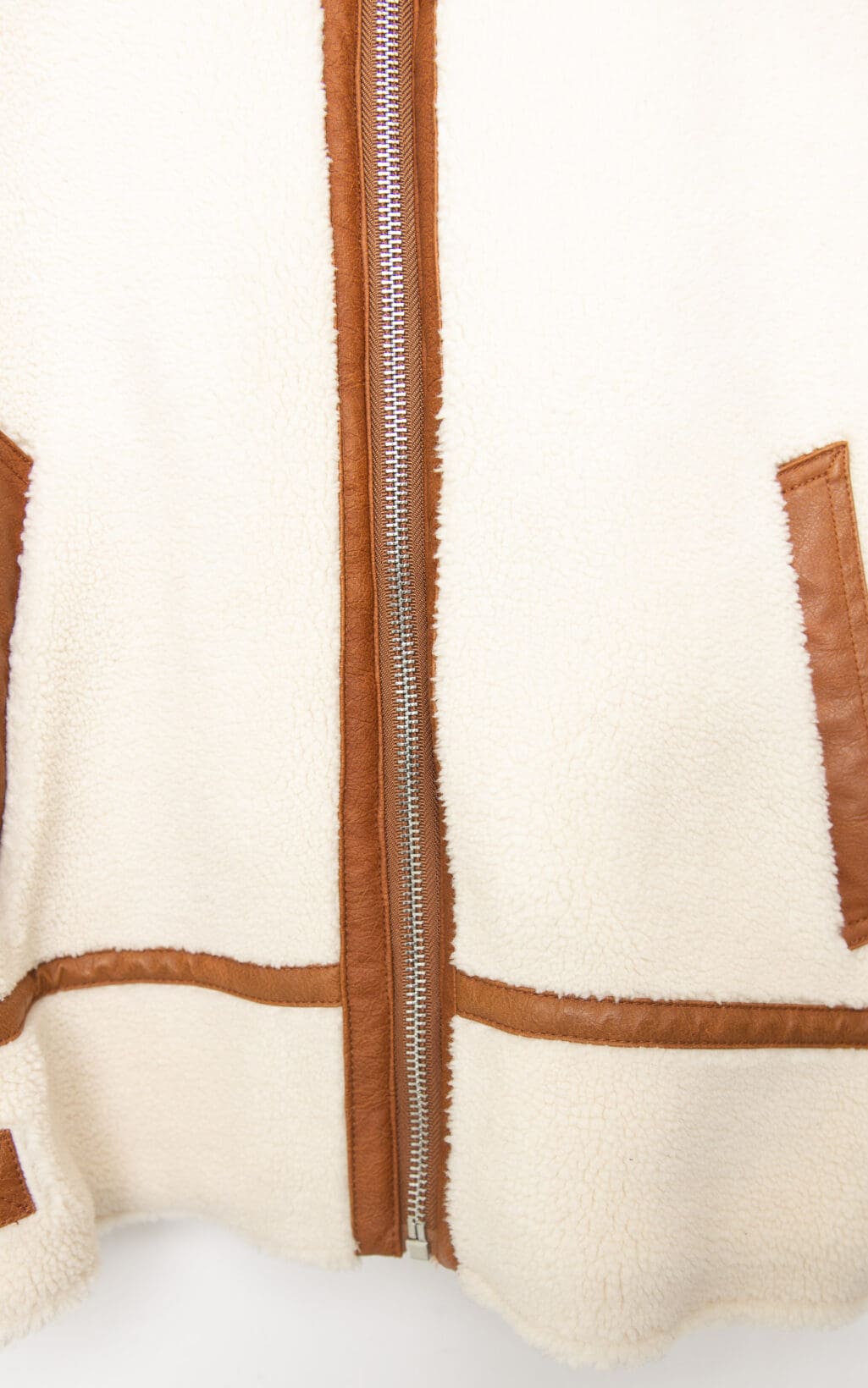 Blank NYC Sherpa Moto Jacke - Gr. M/L