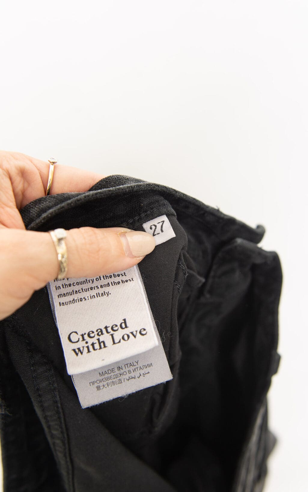 Closed Satin Hose - W27