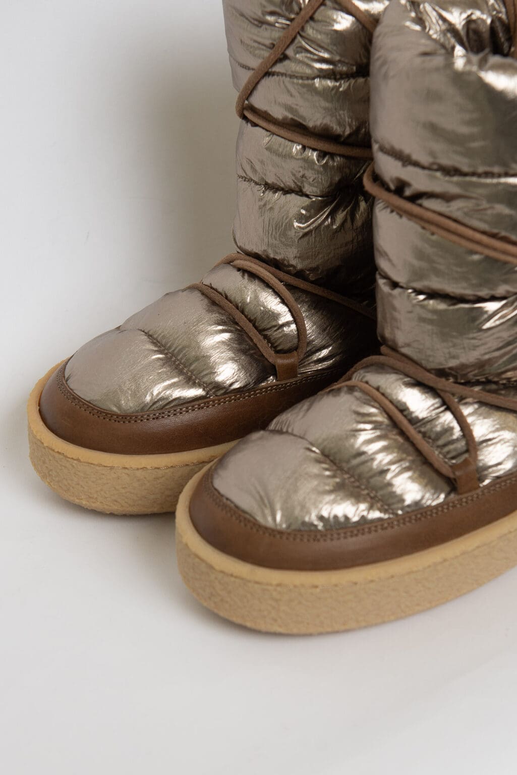 Isabel Marant Nylon Snow Boot Bronze - Gr. 37