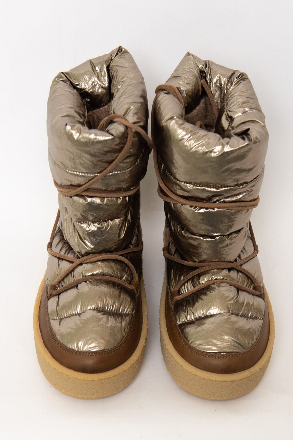 Isabel Marant Nylon Snow Boot Bronze - Gr. 37