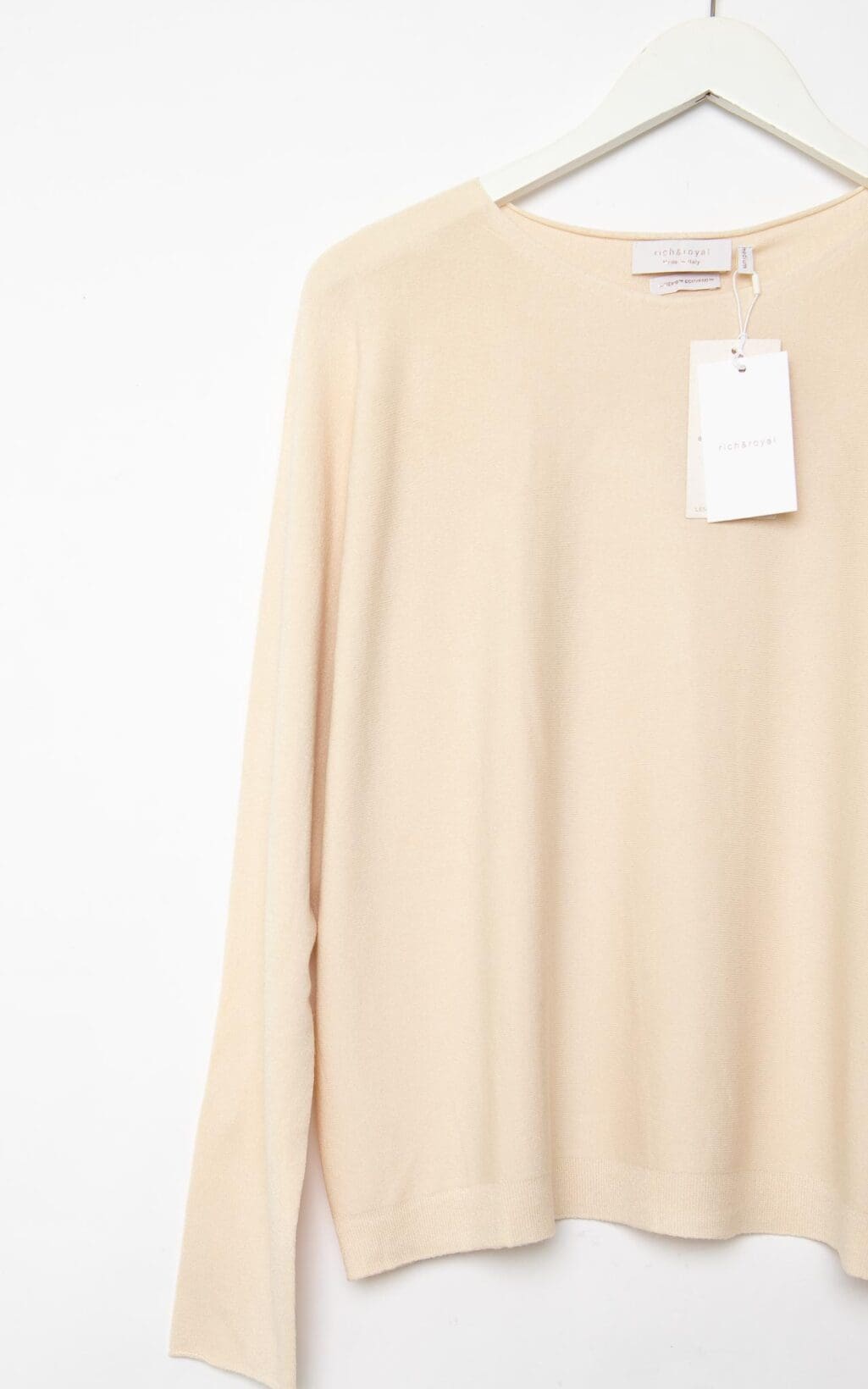 Rich&Royal Boat Neck Top - Gr. M