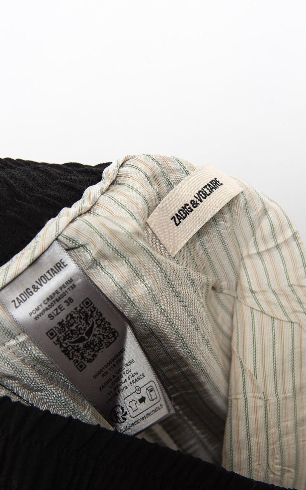 Zadig&Voltaire Pomy Crepe Hose - Gr. 38