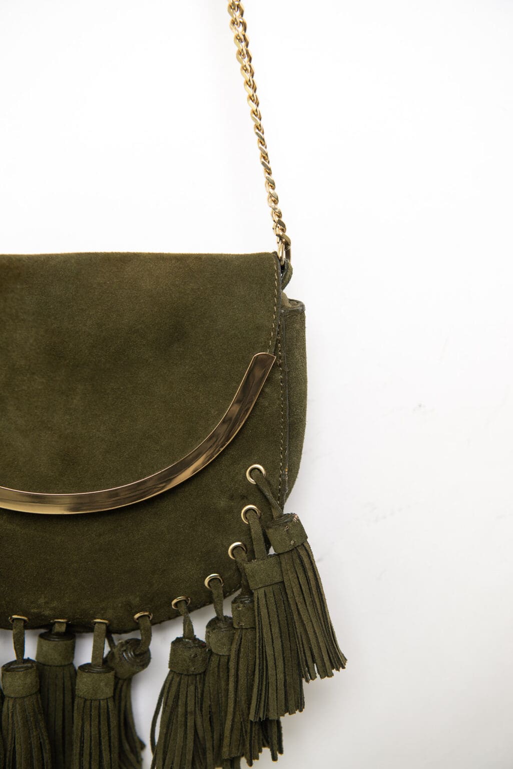 Zara Boho Ledertasche