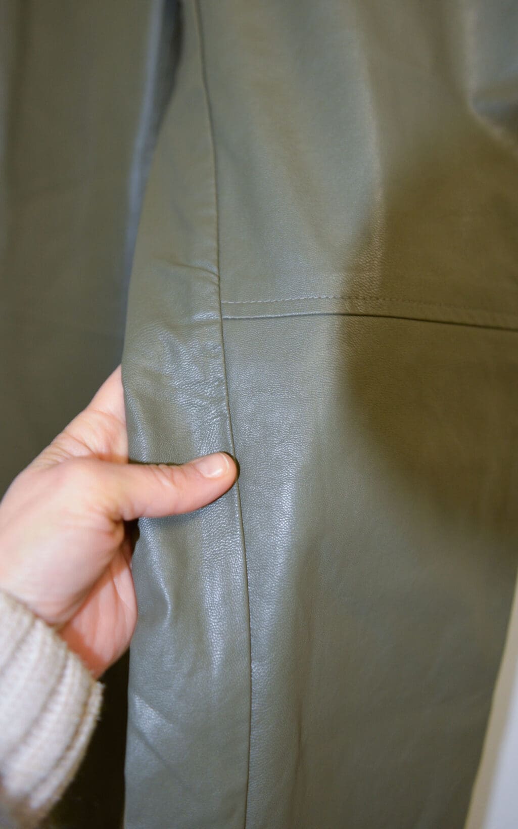 8 by YOOX Kunstlederhose - Gr. M