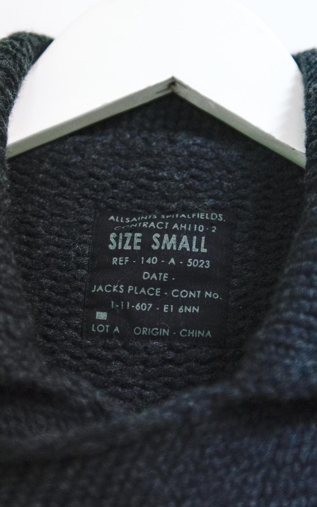 Allsaints Magus Knitted Jacke (100% Wolle) - Gr. S