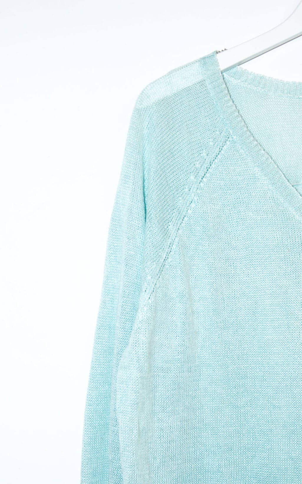 Eileen Fischer Leinen-Pullover - Gr. L