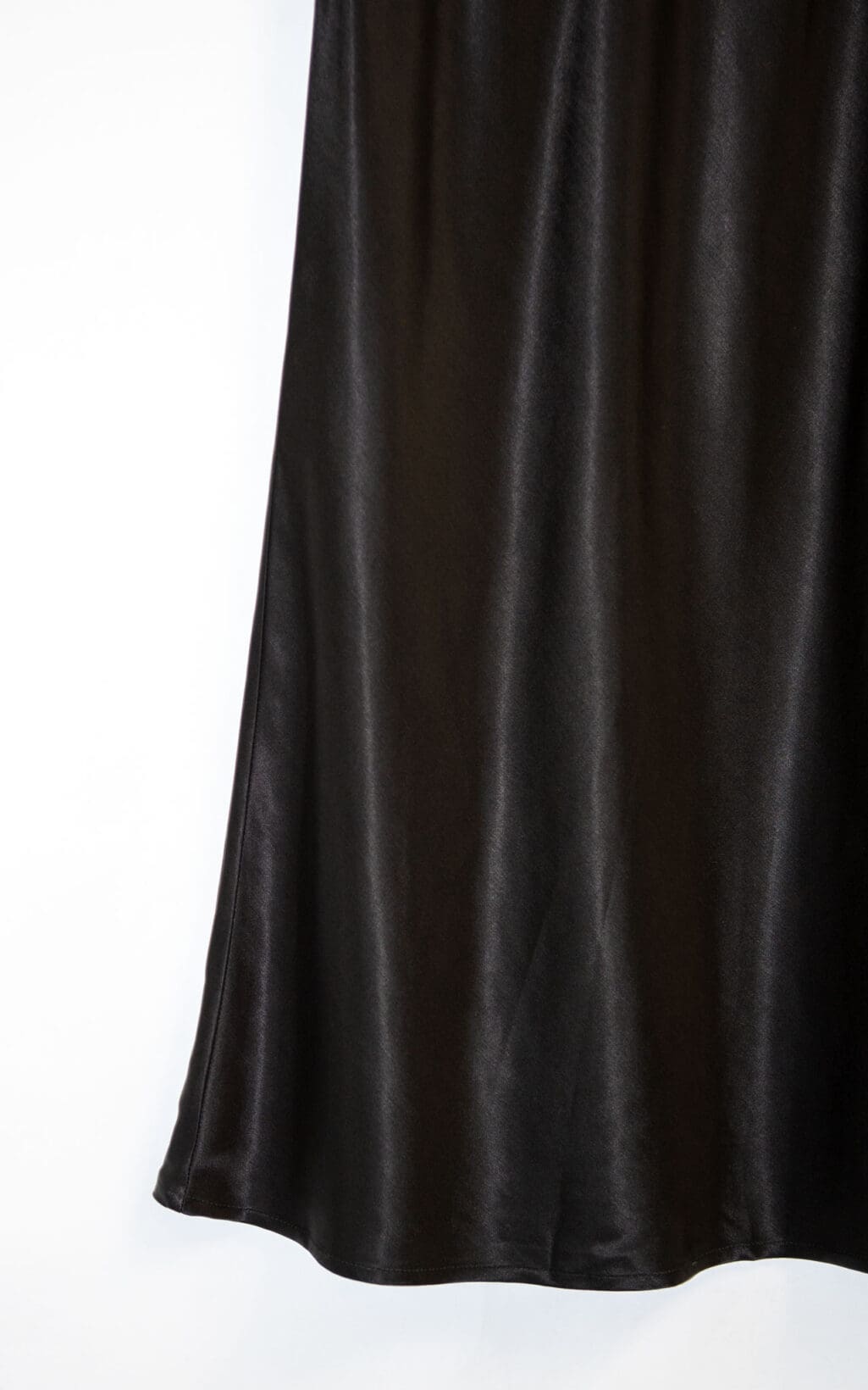 Closed Satin Maxi-Rock - Gr. S