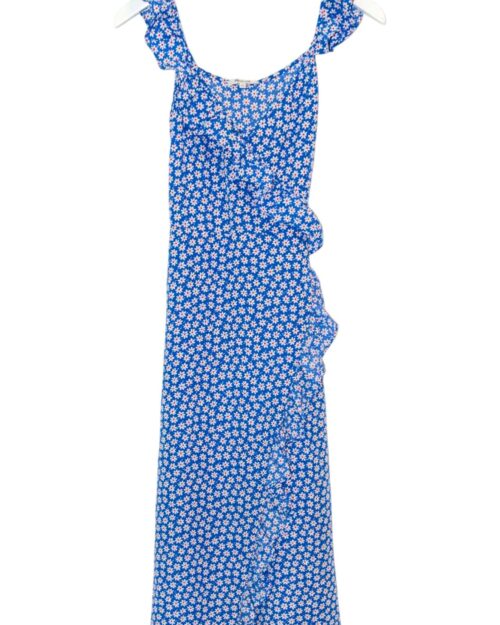 MADEWELL-2 Madewell Ruffled Wrap Maxi Kleid - Gr. 36