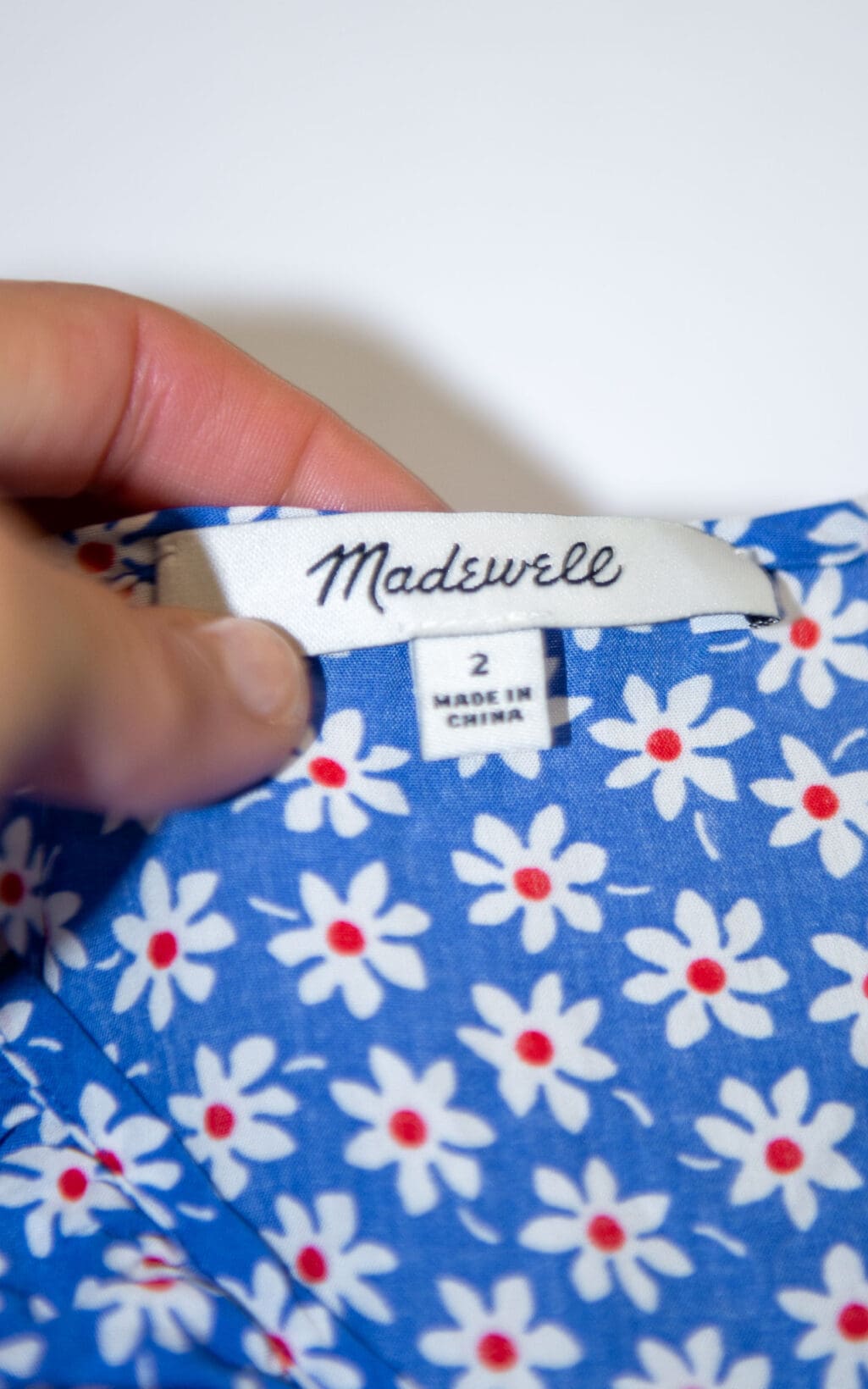 Madewell Ruffled Wrap Maxi Kleid - Gr. 36