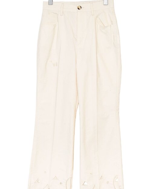 NANUSHKA-2-2 Nanushka Hose mit Stickerei - Gr. 36