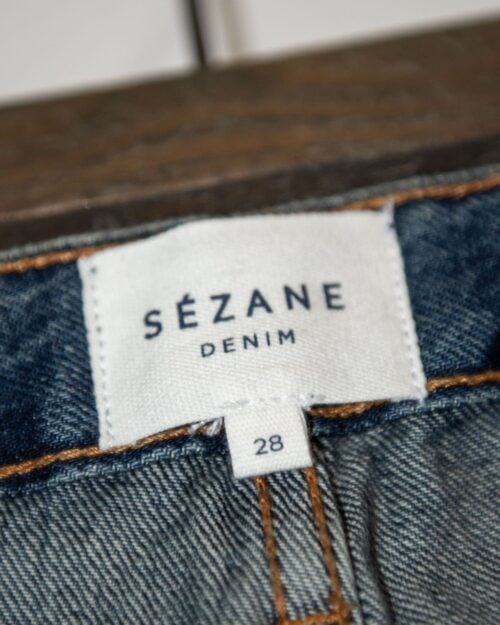S&eacute;zane Secondhand-Jeans &ndash; klassische blaue Denim-Jeans mit geradem Schnitt, hochwertige Verarbeitung und zeitloses Design.
