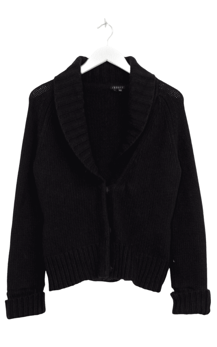 Theory Wool-Cashmere Cardigan - Gr. L