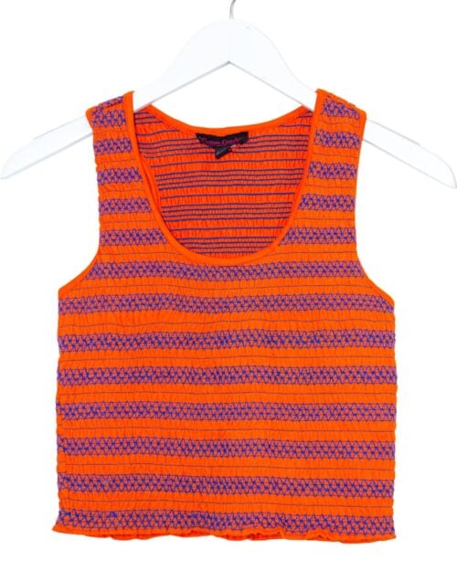 cotton candy top monkky Cotton Candy Secondhand Top in Orange – Leichtes Sommertop mit modernem Schnitt und luftiger Baumwollqualität. Perfekt für stylische Outfits.