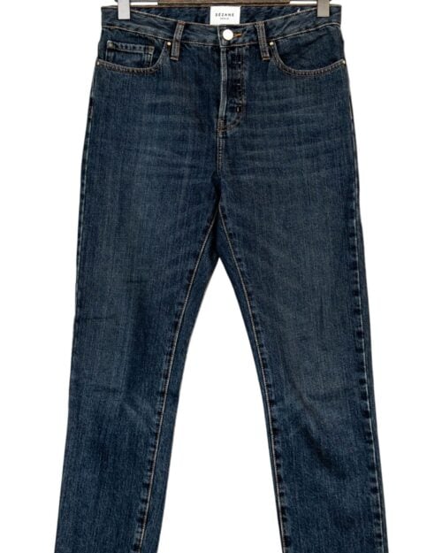 S&eacute;zane Secondhand-Jeans &ndash; klassische blaue Denim-Jeans mit geradem Schnitt, hochwertige Verarbeitung und zeitloses Design.