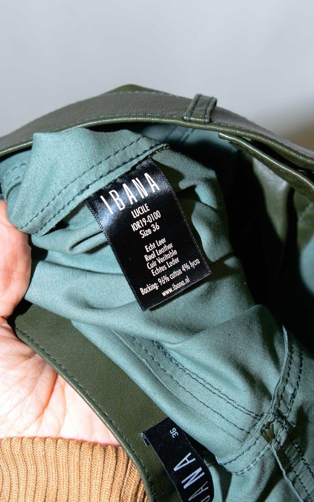 IBANA Lucile Lederhose - Gr. 36