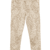 Modische Mankind Leo Jeans mit dezentem Leopardenmuster in Beige. Ein Secondhand Designerstück, das durch den modernen Schnitt und das auffällige Muster einen stylishen Akzent in jedes Outfit setzt.