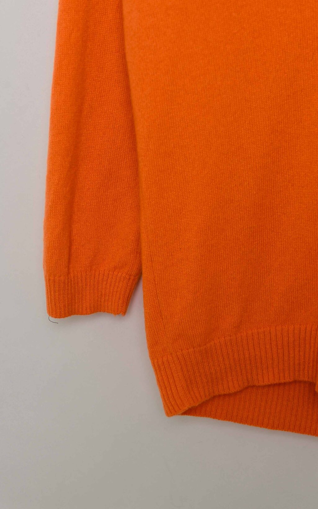 J. Crew 100% Cashmere Pullover Orange - Gr. L
