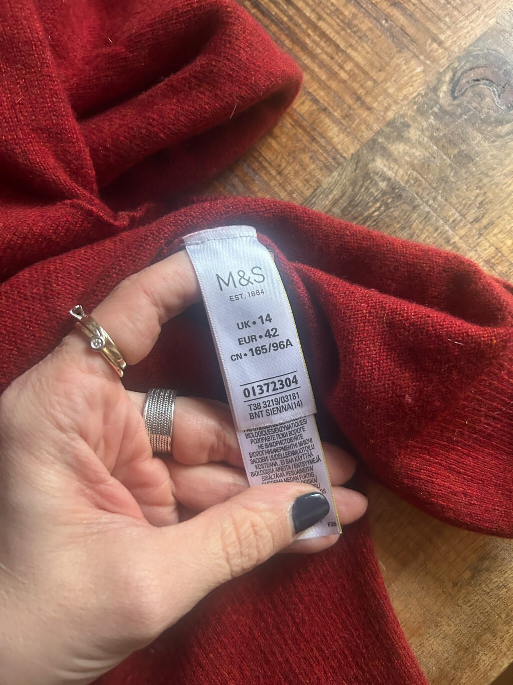 Autograph 100% Cashmere Pullover - Gr. L