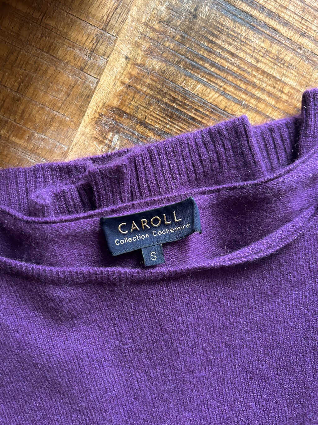 Caroll 100% Cashmere Pullover - Gr. S